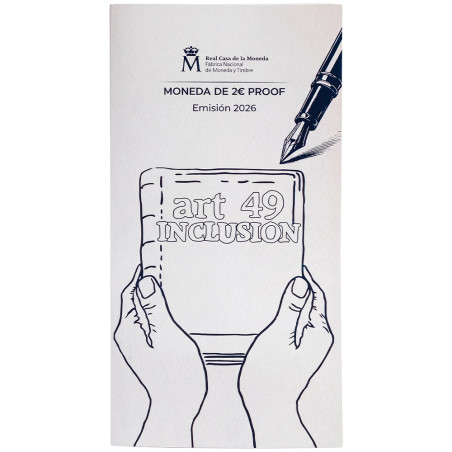 2 Euro Espagne BE 2026 - Article 49 - Inclusion (2)