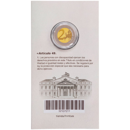 2 Euro Espagne BE 2026 - Article 49 - Inclusion (4)