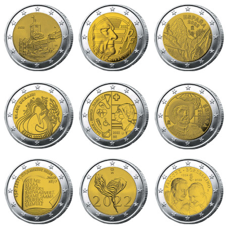 Lot 22 x 2 Euro 2022
