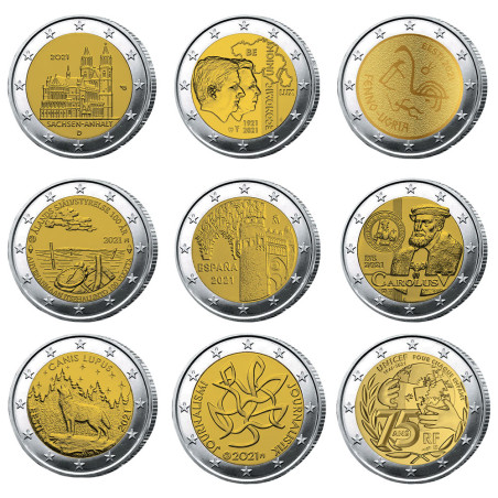 Lot 24 x 2 Euro 2021