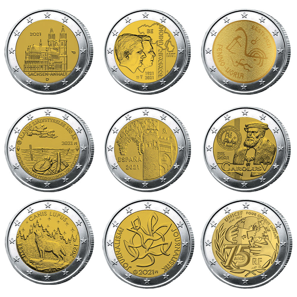 Lot 24 x 2 Euro 2021