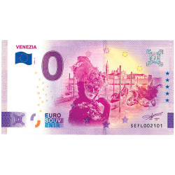 Billet Souvenir 0 Euro - Venise - Carnaval