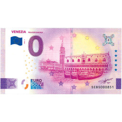Billet Souvenir 0 Euro - Venise - Palais des Doges