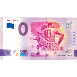 Billet Souvenir 0 Euro - Football - Pelé