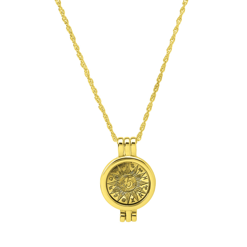 Pendentif pour monnaie en Or