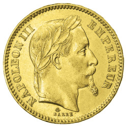 20 Francs Or - Napoléon III Tête Laurée