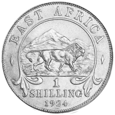 1 Shilling Argent Afrique de l’Est (2)