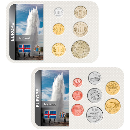 Lot 2 séries Islande