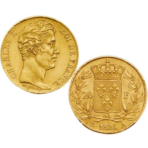 1827A - 20 Francs Or Charles X
