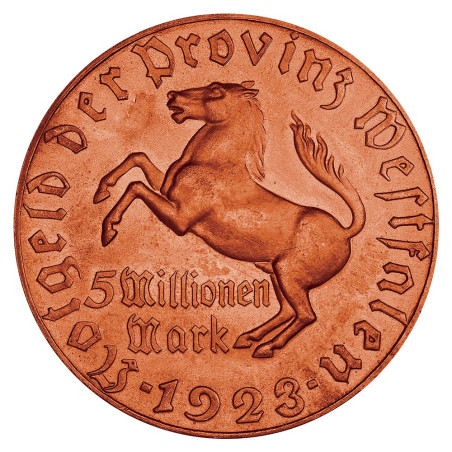 5 Millions de Mark Allemagne 1923 (2)