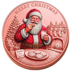 500 Francs CFA 2026 colorisée - Père Noël