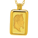 Lingot Napoléon en Or 2,5 g  + Pendentif + une chaîne OFFERTE