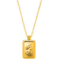 Lingot Marianne en Or 2,5 g + Pendentif + une chaîne OFFERTE (3)