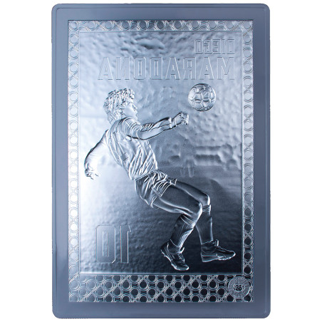 5 Dollars Argent BE 2027 colorisée - Diego Maradona (3)