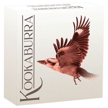 2 Dollars Argent Australie  BE 2026 dorée - Kookaburra Haut-relief (3)