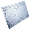 5 Dollars Argent BE 2027 colorisée - Histoire de la cartographie (6)