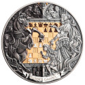 7 Dollars Argent 2026 - Le gambit de la reine Haut-relief