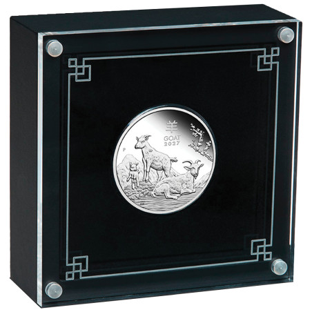 0,50 Dollar Argent  Australie BE 2027 - Année de la Chèvre (2)