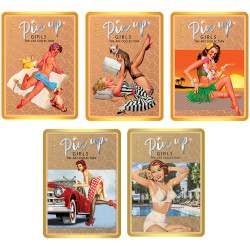 Lot 5 x 500 Francs Or CFA Pin-up