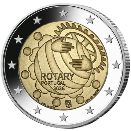 2 Euro Portugal 2026 - Rotary