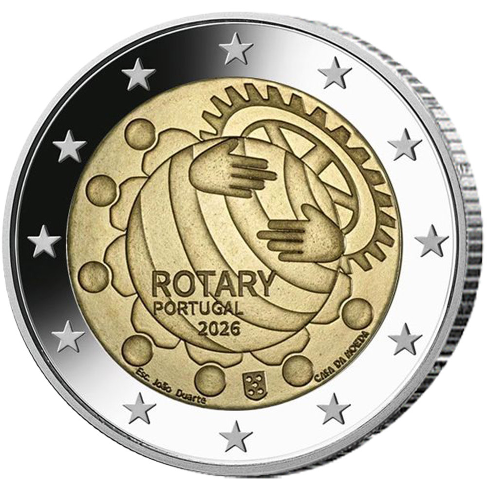 2 Euro Portugal 2026 - Rotary
