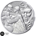 10 Euro Argent France 2026 colorisée et phosphorescente - Catwoman (2)