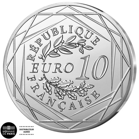 10 Euro Argent France 2026 colorisée et phosphorescente - Catwoman (4)