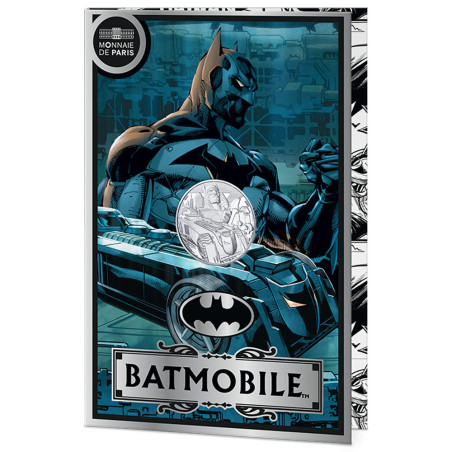 10 Euro Argent France 2026 - Batmobile (2)