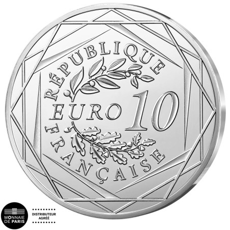 10 Euro Argent France 2026 - Batmobile (3)