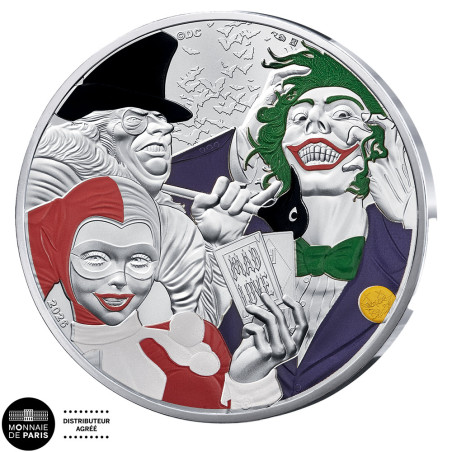 50 Euro Argent France 2026 colorisée - Les vilains