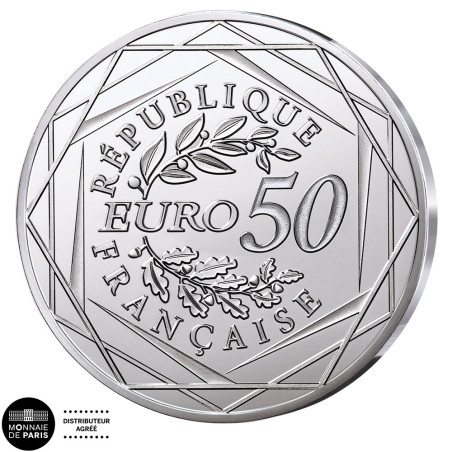 50 Euro Argent France 2026 colorisée - Les vilains (3)