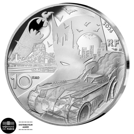 10 Euro Argent France BE 2026 - Bat-Signal (4)