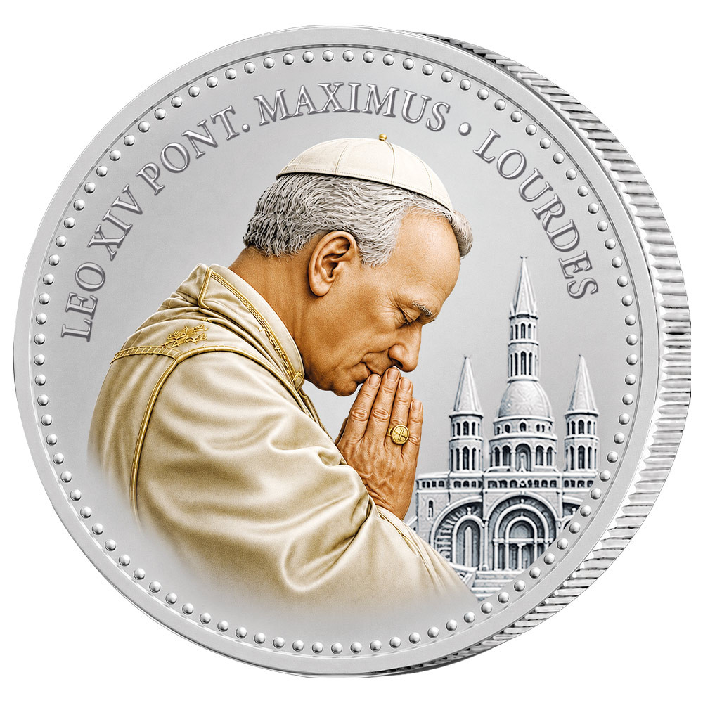 Pièce de collection - Visite à Lourdes