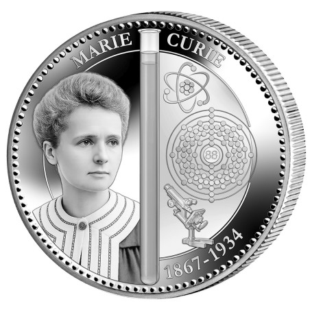 Pièce de collection - Marie Curie