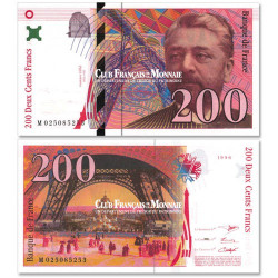 Billet 200 Francs Eiffel Neuf