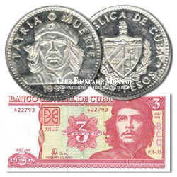 Les monnaies de Che Guevara - Cuba