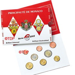 2002 - MONACO - SERIE BU 2002 - MONACO - SERIE BU