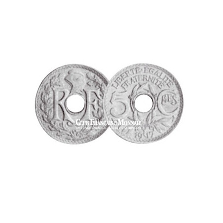 5 CENTIMES GRAND MODULE 1917