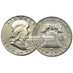 USA - 1/2 Dollar Argent Benjamin Franklin
