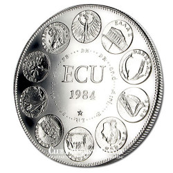 1984- Euro/Ecu - Cupronickel Avers