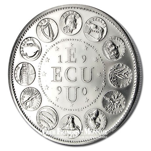 1990- Euro/Ecu - Cupronickel
