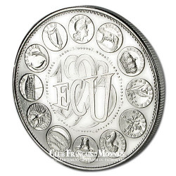 1993- Euro/Ecu- Cupronickel Avers