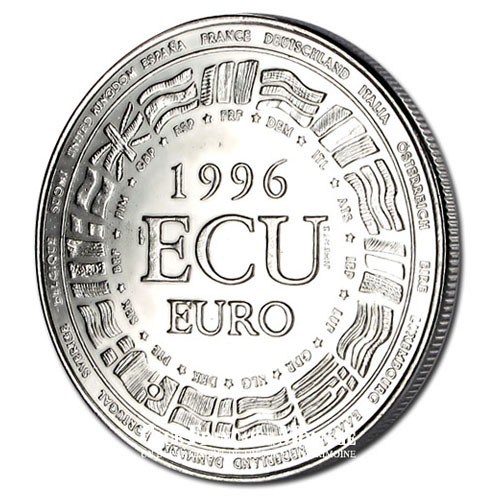 1996 - L'Ecu devient l'Euro