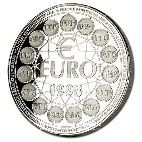 1998- L'Euro des "11" - Cupronickel