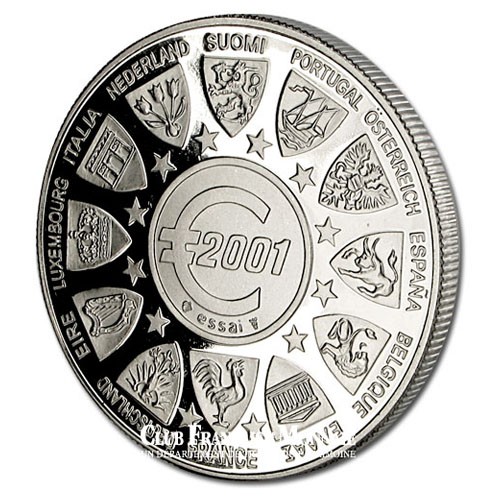 2001- Euro/Ecu- Cupronickel - Avers