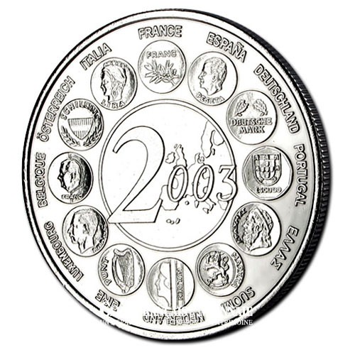 2003- Fin de l'europe des 15 (1995-2003)- Cupronickel 2003- Fin de l'europe des 15 (1995-2003)- Cupronickel