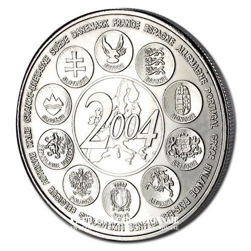 2004- L'Europe des 25- Cupronickel - Avers 2004- L'Europe des 25- Cupronickel - Avers