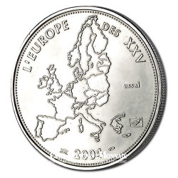2004- L'Europe des 25- Cupronickel - Revers