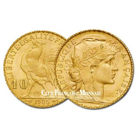 Les 12 pièces de 10F Marianne