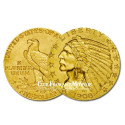 5$ Or USA Tête d’Indien